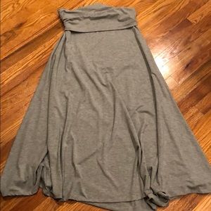 Lularoe Skirt Grey Long Maxi Size Medium